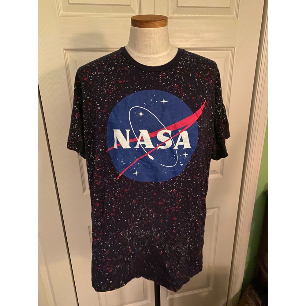 Buzz Aldrin Splatter NASA Tee